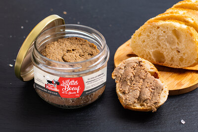 ° les rillettes de boeuf °