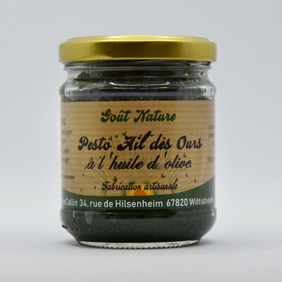 Pesto ail des ours huile d'olive
