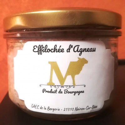 Effilochée d'agneau