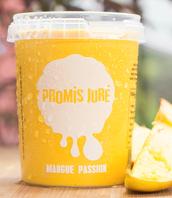 Sorbet plein fruit mangue passion