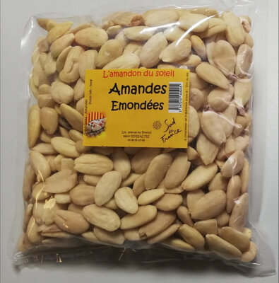 Amandes émondées