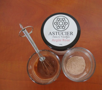 Argile rose - peaux réactive