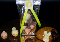 Chocolats de pâques et nougatine