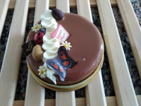 Gâteau chocolat spécial pâques - livré le jeudi ou récupéré le dimanche