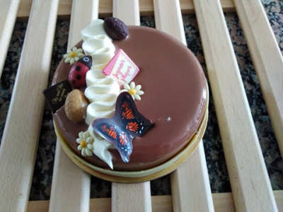 Gâteau chocolat spécial pâques - livré le jeudi ou récupéré le dimanche