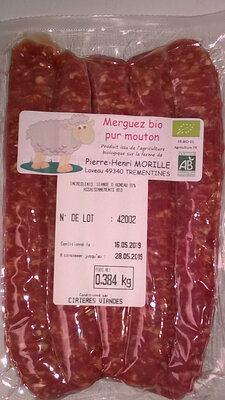 Merguez bio 'pur mouton'
