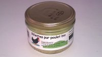 Rillette pur poulet bio 180g
