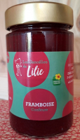 Confiture de framboise en pot de 250