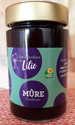 Confiture de mûre en pot de 250 g