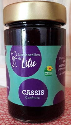 Confiture de cassis en pot de 250 g