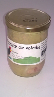 Fricassée de volaille bio 800g
