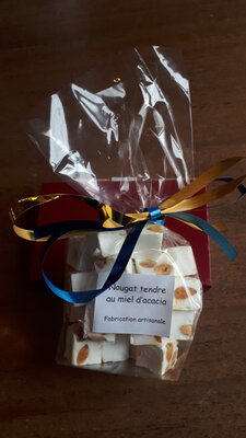 Nougat tendre aux miel d'acacia