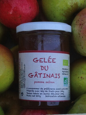 Gelée du gâtinais (pomme/safran)
