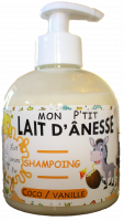 Mon p'tit shampoing au lait d'anesse