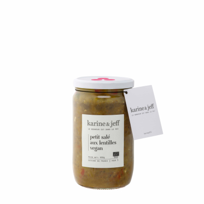Petit salé aux lentilles vegan