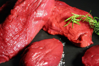 2 tranches de filet d'autruche