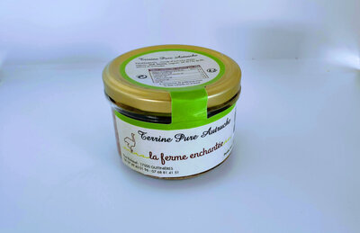 Terrine pure autruche