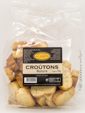 Mini croutons nature jc david