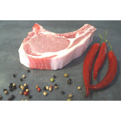 Deux côtes de porc