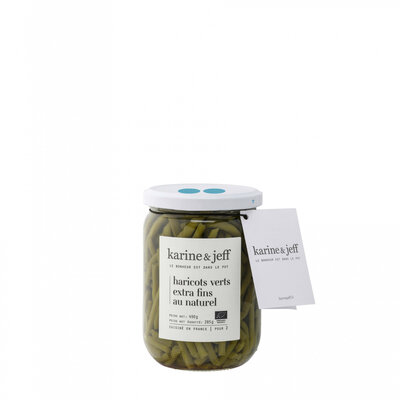Haricots verts extra-fins au naturel