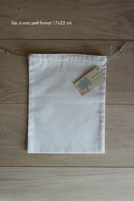 Sac à vrac en coton bio - petit