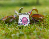 Yaourt bio pêche de vigne