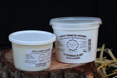 Fromage blanc au lait de brebis