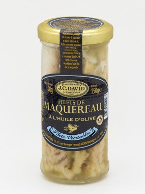 Filets de maquereau a l'huile d'olives