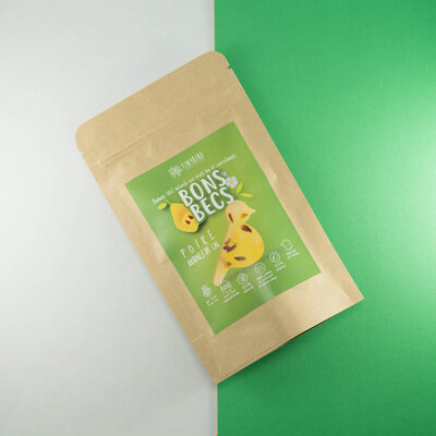 Bonsbecs poire - graines de lin