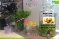 Thé vert glacé (sans théine) detox