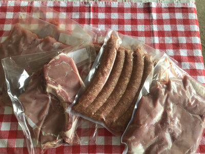 Colis petites grillades de viande de veau