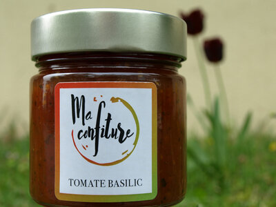 Confiture de tomate basilic