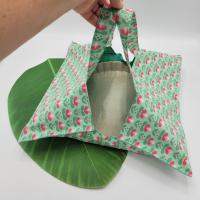 Sac à tarte fleurs 70's