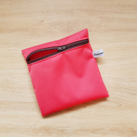 Pochette imperméable-rouge