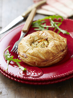 Tourte aux 3 légumes 2 personnes