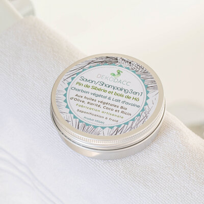 Savon naturel 3 en 1 boîte