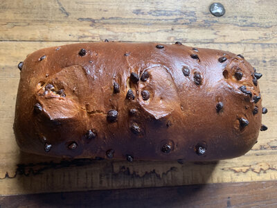 Brioche aux pépites de chocolat