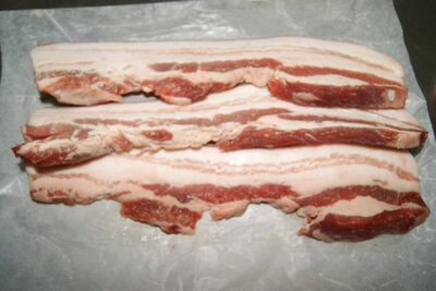 Porc/lard tranché