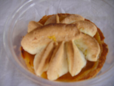 Tarte individuelle citron meringué
