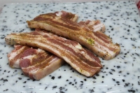 Lard mariné