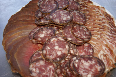 X/assortiment de charcuterie
