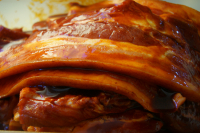 Porc/poitrine tranchée marinée