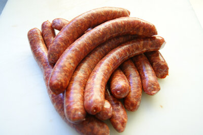 W/merguez porc