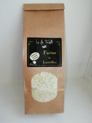 Farine de lentilles