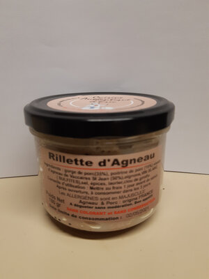 Rillettes de brebis pot 180g