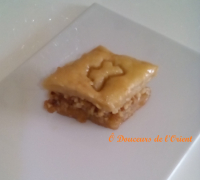 Baklawas aux amandes la boîte de 10