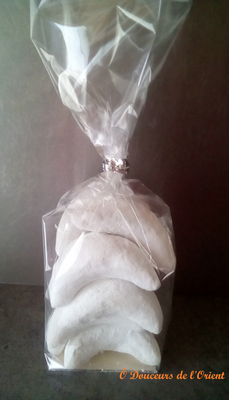 Cornes de gazelle amandes le sachet