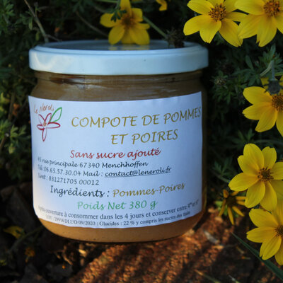 Compote pomme-poire