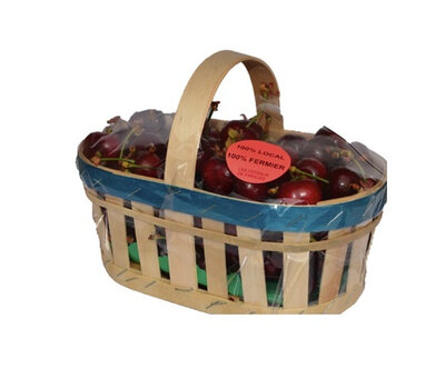 Panier 1kg de grosses cerises