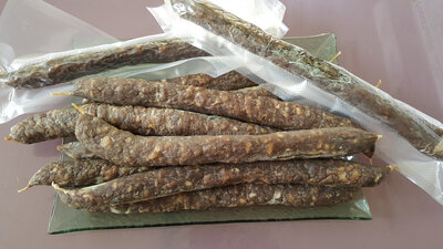 Saucisse sèche nature ou chorizo